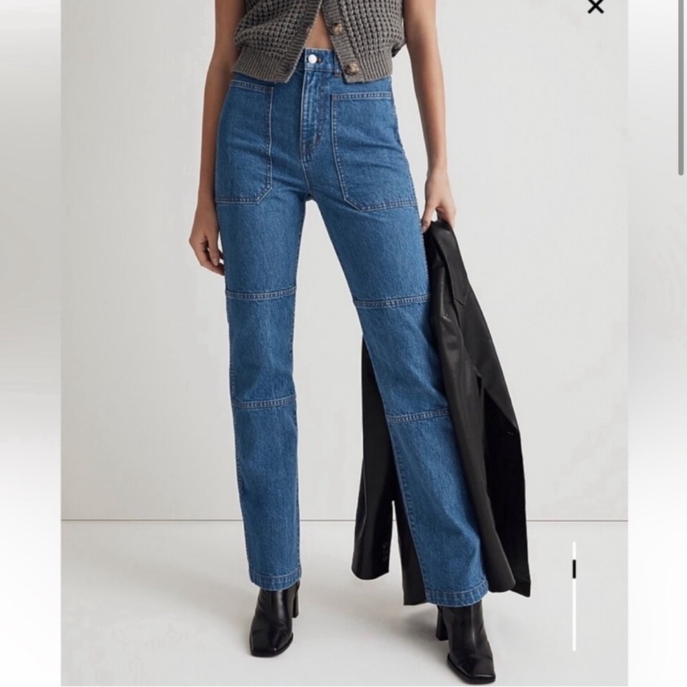 Madewell 90’s Straight Utility Jean
